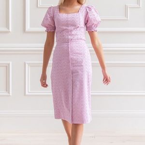 Rachel Parcell puffed sleeves top